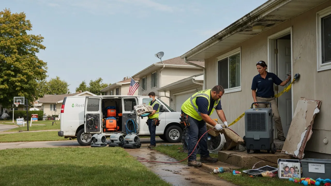 Water Damage Restoration in La Rue, OH near me